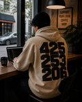 Vintage Sandstone "Area Codes" Hoodie