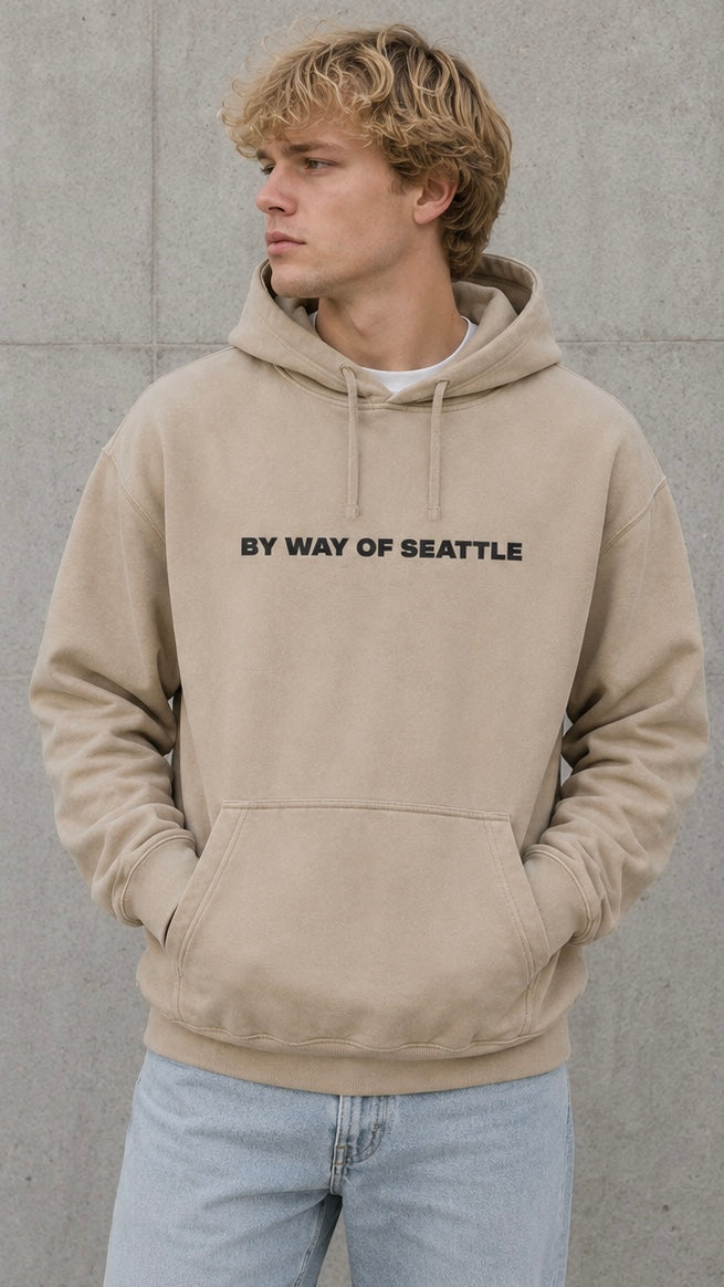 Vintage Sandstone "Area Codes" Hoodie